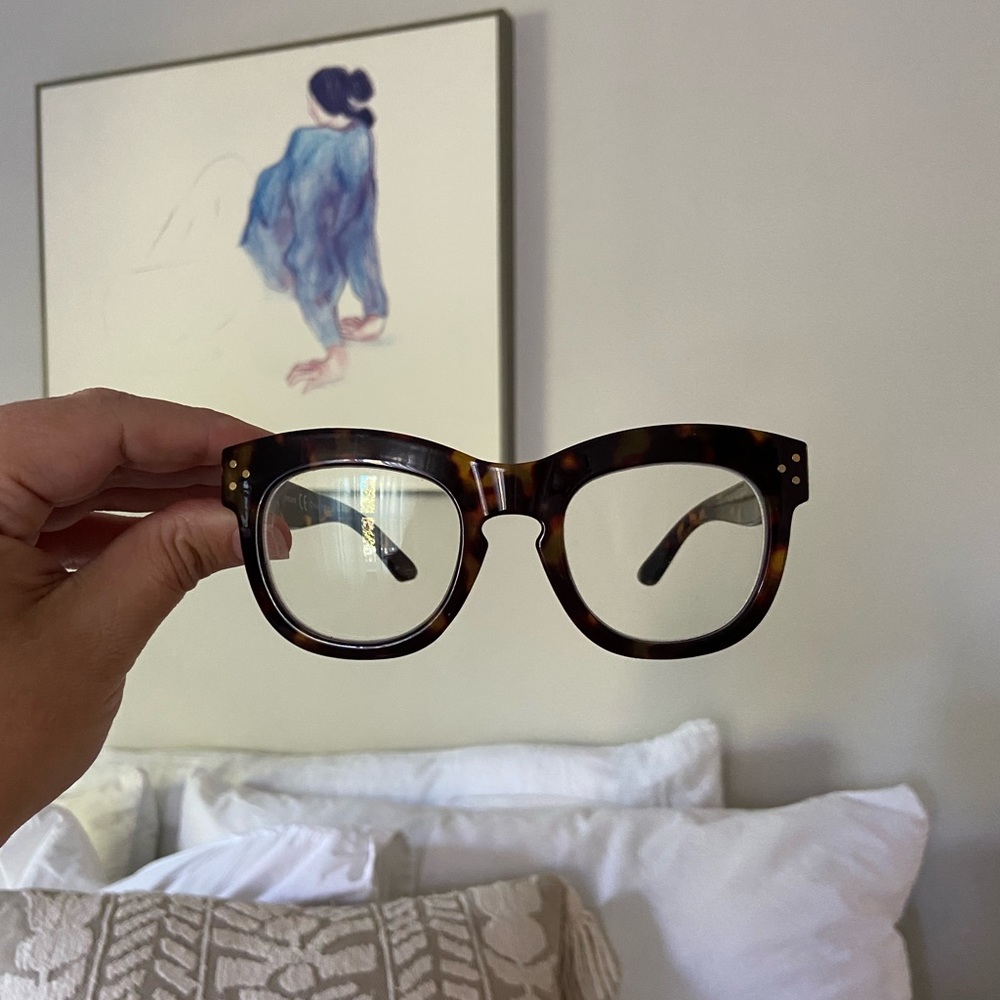 Peepers Bravado Tortoise Blue Light Glasses Oprah Favorite +0.00